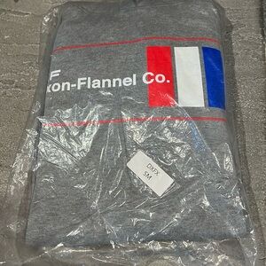 Brand new Dixxon flannel co. Small grey hoodie sweatshirt